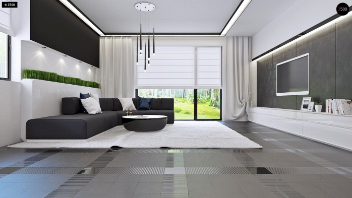 Проект дома U273 Ph+ st - 8 С мансардным этажом дома в Киеве