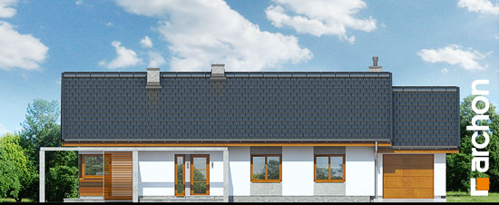Проект дома Дом в мекинтошах - 3 Одноэтажные дома в Киеве