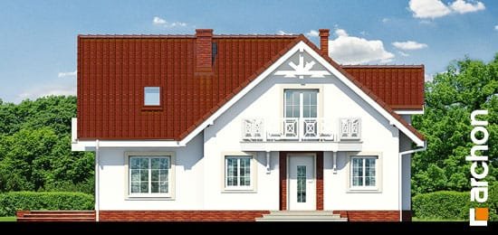 Проект дома Дом в кизиле вер.2 - 3 С мансардным этажом дома в Киеве