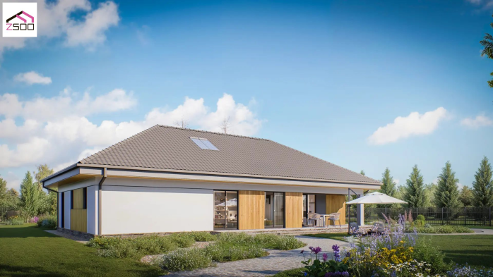 Проект дома U368 D GP +30 - 2 Одноэтажные дома в Киеве