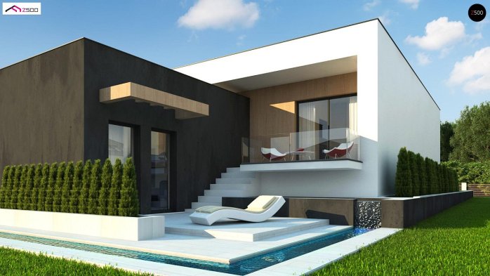 Проект дома Ux151 - 5 Двухэтажные дома в Киеве