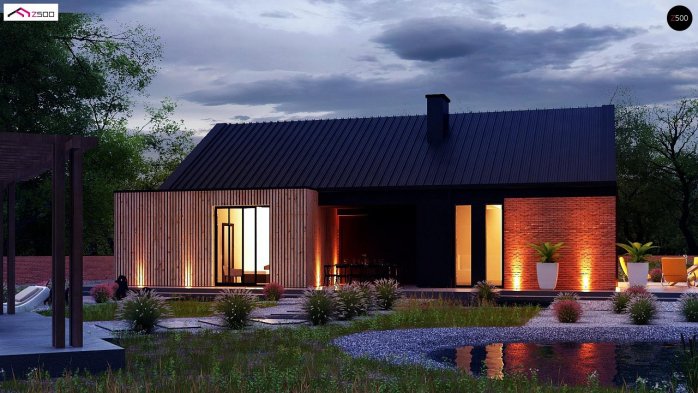 Проект дома U386 - 4 Двухэтажные дома в Киеве