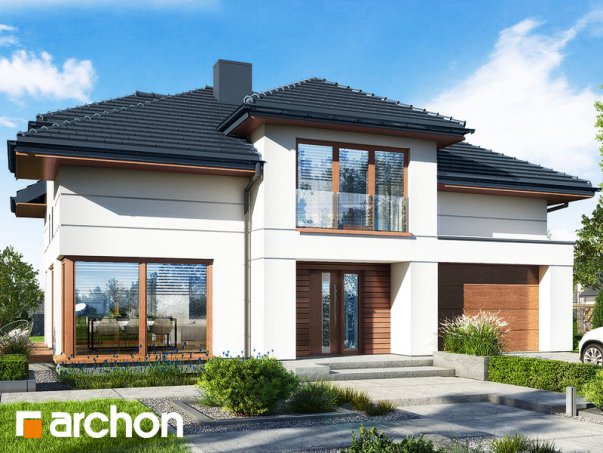 Проект дома Дом в сандавиллах - 1 Двухэтажные дома в Киеве