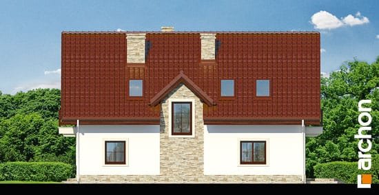 Проект дома Дом в майоране 2 вер.2 - 6 С мансардным этажом дома в Киеве