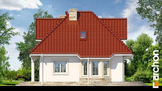 Проект дома Дом в винограде 3 вер.2 - 4 С мансардным этажом дома в Киеве