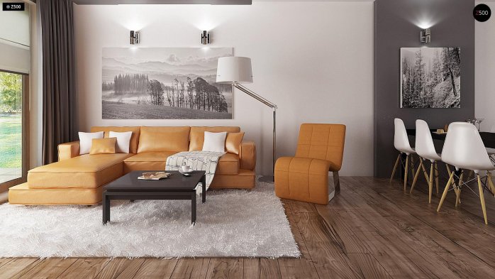 Проект дома U41 GP - 2 Одноэтажные дома в Киеве