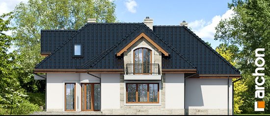 Проект дома Дом в алоэ 2 вер.2 - 6 С мансардным этажом дома в Киеве