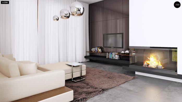 Проект дома U252 - 6 Одноэтажные дома в Киеве