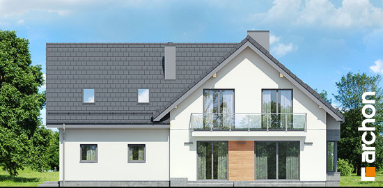 Проект дома Дом в медовниках (Г2) - 6 С мансардным этажом дома в Киеве