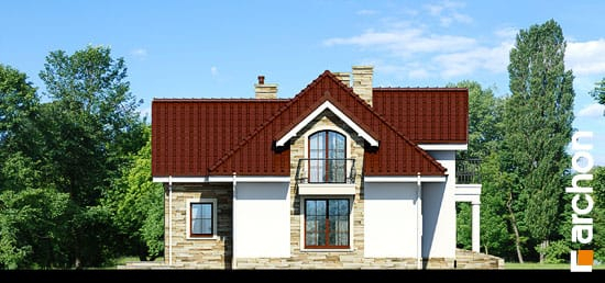 Проект дома Дом в лаванде 3 (Г2) - 4 С мансардным этажом дома в Киеве