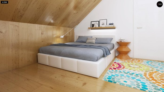 Проект дома U43 - 10 С мансардным этажом дома в Киеве