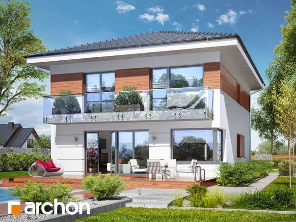 Проект дома Вилла Юлия 7 - 2 Двухэтажные дома в Киеве