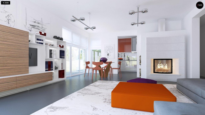 Проєкт будинку U204 L v3 - Одноповерхові дома у Києві