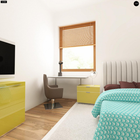 Проект дома U64 a - 20 С мансардным этажом дома в Киеве