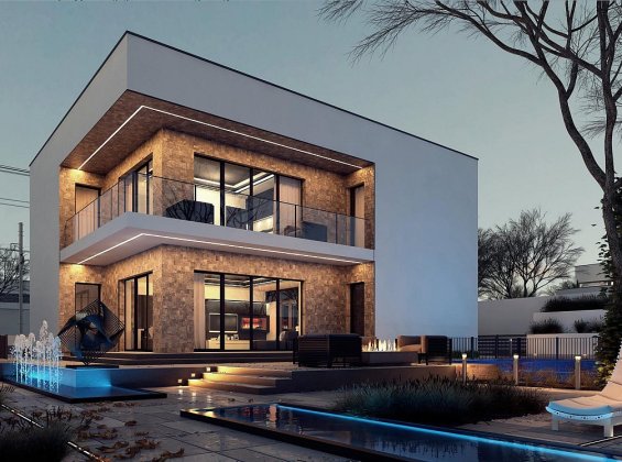 Проект дома Ux82