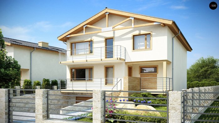 Проект дома U53 - 1 Двухэтажные дома в Киеве