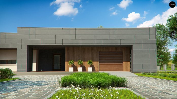 Проект дома Ux118 - 10 Одноэтажные дома в Киеве