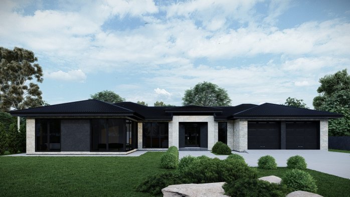 Проєкт будинку DBT 563 - Одноповерхові дома у Києві