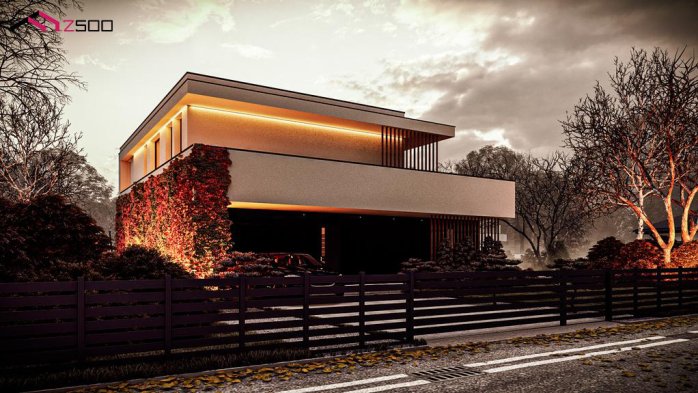 Проект дома Ux220 - 5 Двухэтажные дома в Киеве