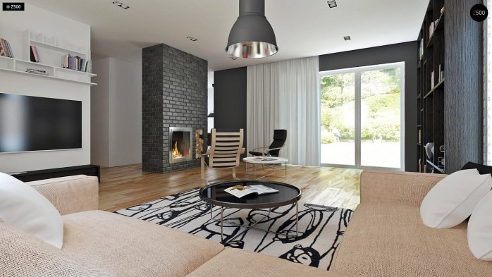 Проект дома U89 - 6 С мансардным этажом дома в Киеве