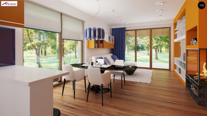 Проект дома U308 - 10 Одноэтажные дома в Киеве