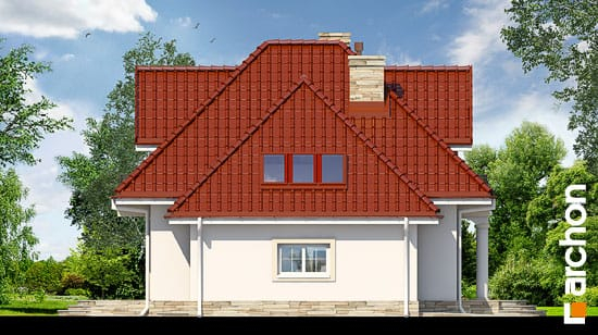 Проект дома Дом в винограде 3 вер.2 - 5 С мансардным этажом дома в Киеве