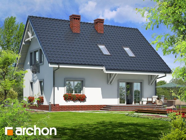 Проект дома Дом в люцерне вер.3 - 2 С мансардным этажом дома в Киеве