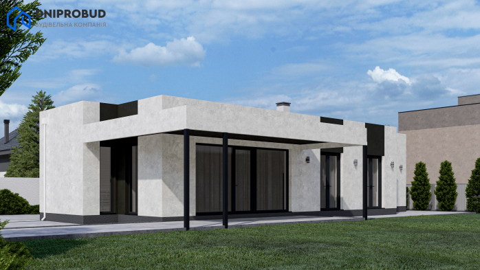 Проєкт будинку Db 23 - Одноповерхові дома у Києві