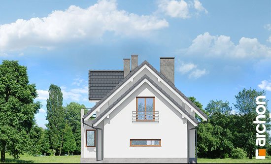 Проект дома Дом в ананасах (H) вер.2 - 4 С мансардным этажом дома в Киеве