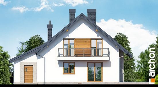 Проект дома Дом в рододендронах 4 (H) - 6 С мансардным этажом дома в Киеве