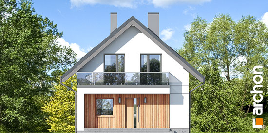 Проект дома Дом в сон-траве 4 - 3 С мансардным этажом дома в Киеве