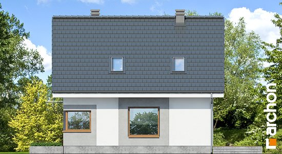 Проект дома Дом в рододендронах 11 (H) - 5 С мансардным этажом дома в Киеве