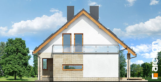 Проект дома Дом в ариземах - 4 С мансардным этажом дома в Киеве