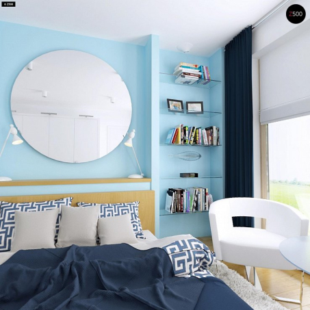 Проект дома Ux35 GL2 v2 - 11 Одноэтажные дома в Киеве