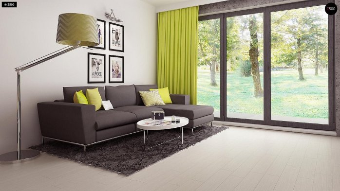 Проект дома U174 - 7 С мансардным этажом дома в Киеве