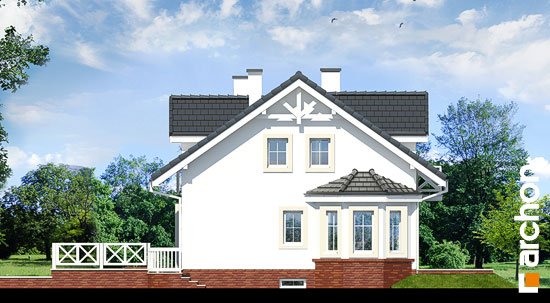 Проект дома Дом в ясменнике вер.2 - 4 С мансардным этажом дома в Киеве