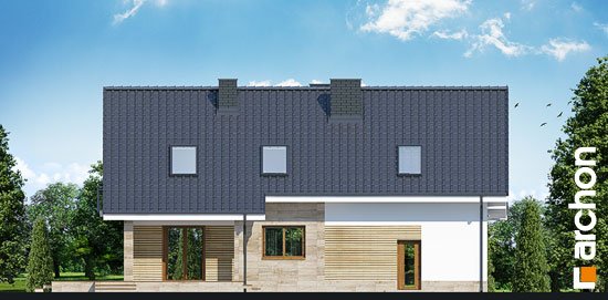 Проект дома Дом в айдаредах (Г2) вер.2 - 6 С мансардным этажом дома в Киеве