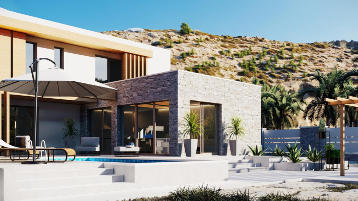 Проект дома Ux218 - 3 Двухэтажные дома в Киеве