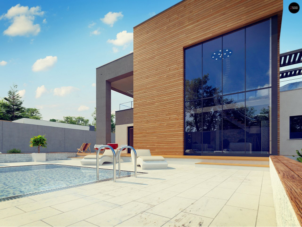 Проект дома Ux108 - 17 Двухэтажные дома в Киеве