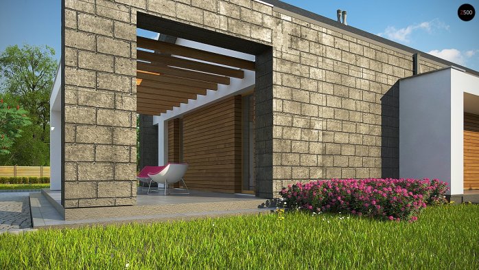 Проект дома U330 - 5 Одноэтажные дома в Киеве