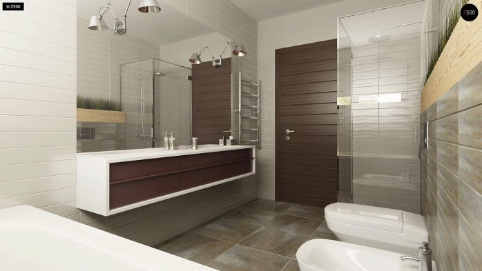 Проект дома Ux101 - 24 Одноэтажные дома в Киеве