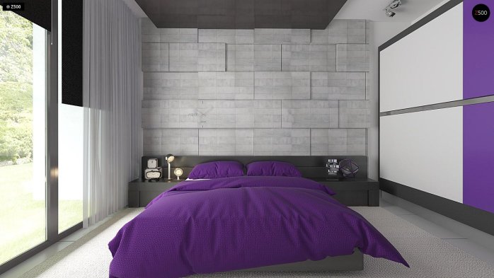 Проект дома Ux65 + - 27 Одноэтажные дома в Киеве