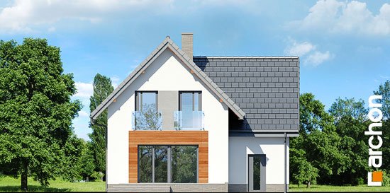 Проект дома Дом в винограде 6 вер.2 - 6 С мансардным этажом дома в Киеве