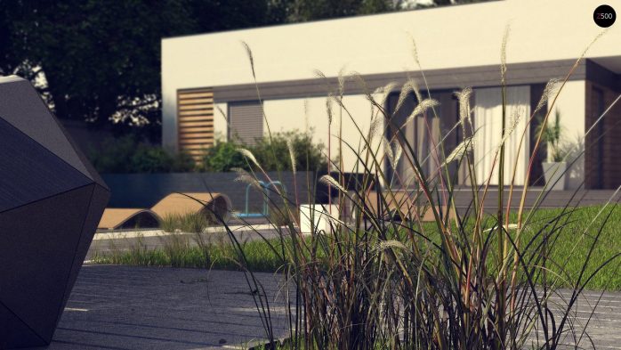 Проект дома Ux117 - 6 Одноэтажные дома в Киеве