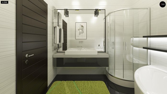 Проект дома Ub2 - 13 Двухэтажные дома в Киеве