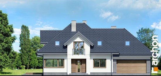 Проект дома Дом в сливах 5 (Г2) - 3 С мансардным этажом дома в Киеве