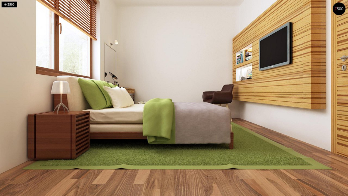 Проект дома U64 a - 11 С мансардным этажом дома в Киеве