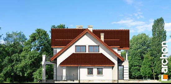 Проект дома Дом под клёном (П) - 4 С мансардным этажом дома в Киеве