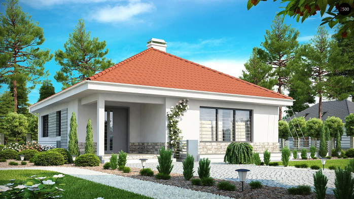 Проект дома U141 - 1 Одноэтажные дома в Киеве