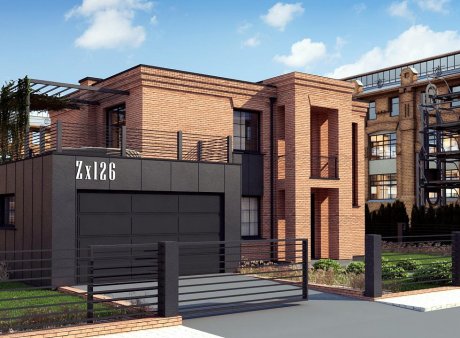 Проєкт будинку Ux126